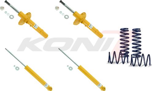KONI 1140-8433-1 - Комплект ходової частини, пружини / амортизатори autocars.com.ua