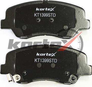 Kortex KT1399STD - Тормозные колодки, дисковые, комплект autodnr.net