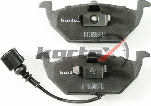 Kortex KT1658STD - Тормозные колодки, дисковые, комплект autodnr.net