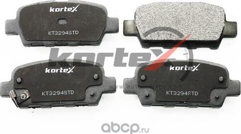 Kortex KT3294STD - Гальмівні колодки, дискові гальма autocars.com.ua