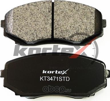 Kortex KT3471STD - Тормозные колодки, дисковые, комплект autodnr.net