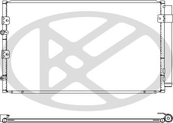 KOYORAD CD010227M0A - Конденсатор, кондиціонер autocars.com.ua