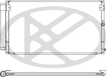 KOYORAD CD010236M0A - Конденсатор, кондиціонер autocars.com.ua