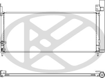 KOYORAD CD010494M - Конденсатор, кондиціонер autocars.com.ua