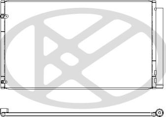 KOYORAD CD010495M0A - Конденсатор, кондиціонер autocars.com.ua