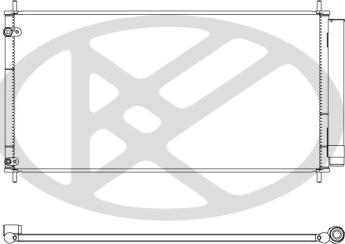 KOYORAD CD010679M - Конденсатор, кондиціонер autocars.com.ua