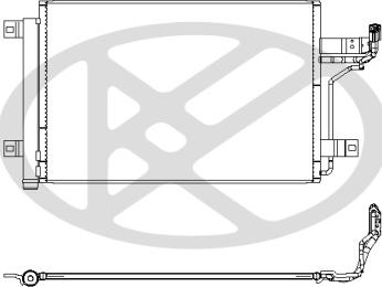 KOYORAD CD061375 - Конденсатор, кондиціонер autocars.com.ua