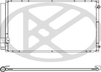 KOYORAD CD080278M0A - Конденсатор, кондиціонер autocars.com.ua