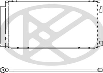 KOYORAD CD090218M0A - Конденсатор, кондиціонер autocars.com.ua