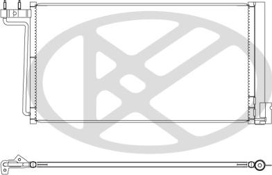 KOYORAD CD321305 - Конденсатор, кондиціонер autocars.com.ua