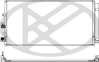KOYORAD CD321453 - Конденсатор, кондиціонер autocars.com.ua