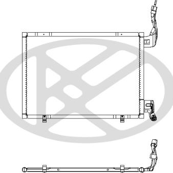 KOYORAD CD321469 - Конденсатор, кондиціонер autocars.com.ua