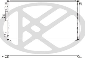 KOYORAD CD330635 - Конденсатор, кондиціонер autocars.com.ua