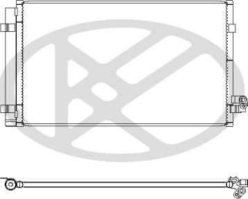 KOYORAD CD421060 - Конденсатор, кондиціонер autocars.com.ua