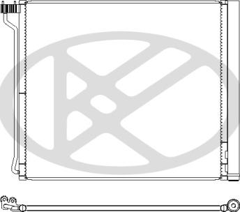 KOYORAD CD421160 - Конденсатор, кондиціонер autocars.com.ua