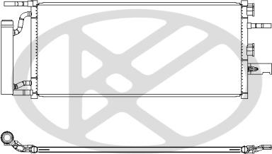 KOYORAD CD421281 - Конденсатор, кондиціонер autocars.com.ua