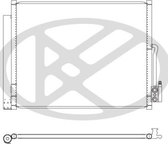 KOYORAD CD460746 - Конденсатор, кондиціонер autocars.com.ua