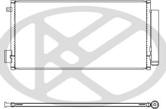 KOYORAD CD511409 - Конденсатор, кондиціонер autocars.com.ua