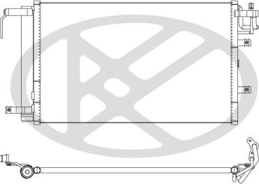 KOYORAD CD820776 - Конденсатор, кондиціонер autocars.com.ua