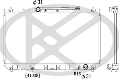 KOYORAD PL010664 - Радіатор, охолодження двигуна autocars.com.ua