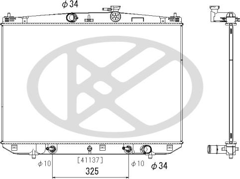 KOYORAD PL013291 - Радіатор, охолодження двигуна autocars.com.ua