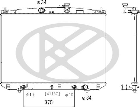 KOYORAD PL013292 - Радіатор, охолодження двигуна autocars.com.ua
