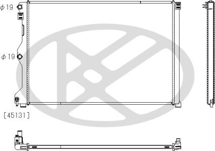 KOYORAD PL013859R - Радіатор, охолодження двигуна autocars.com.ua