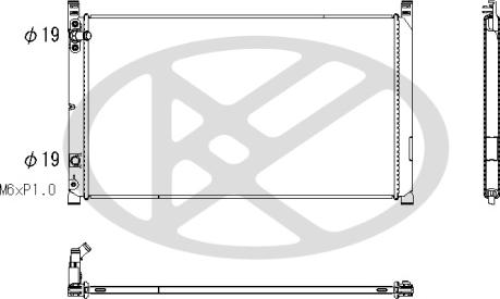 KOYORAD PL013875 - Радіатор, охолодження двигуна autocars.com.ua