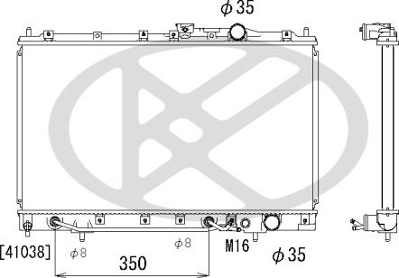 KOYORAD PL030358 - Радіатор, охолодження двигуна autocars.com.ua