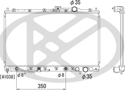 KOYORAD PL030595 - Радіатор, охолодження двигуна autocars.com.ua