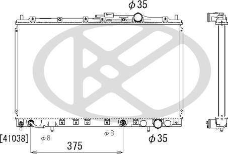 KOYORAD PL030604 - Радіатор, охолодження двигуна autocars.com.ua