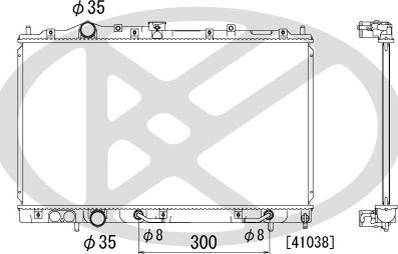 KOYORAD PL030611 - Радіатор, охолодження двигуна autocars.com.ua