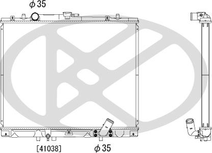 KOYORAD PL031867 - Радіатор, охолодження двигуна autocars.com.ua