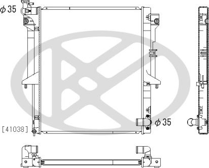 KOYORAD PL032311 - Радіатор, охолодження двигуна autocars.com.ua