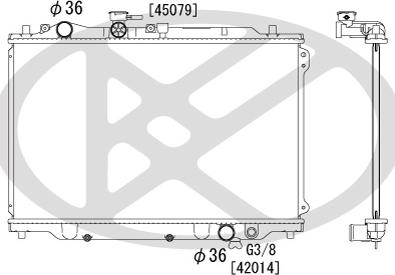 KOYORAD PL060552 - Радіатор, охолодження двигуна autocars.com.ua