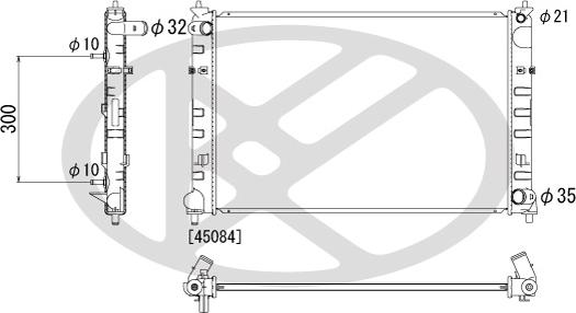 KOYORAD PL060913 - Радіатор, охолодження двигуна autocars.com.ua