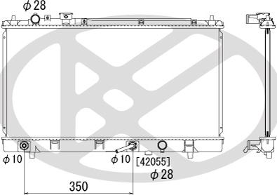 KOYORAD PL061572 - Радіатор, охолодження двигуна autocars.com.ua