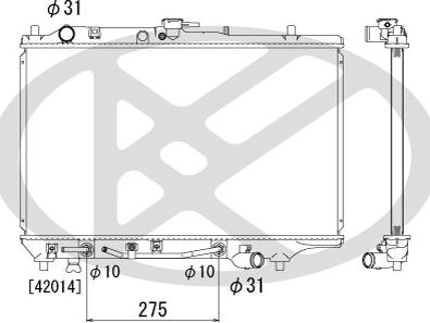 KOYORAD PL061584 - Радіатор, охолодження двигуна autocars.com.ua