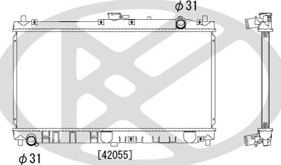 KOYORAD PL061603 - Радіатор, охолодження двигуна autocars.com.ua
