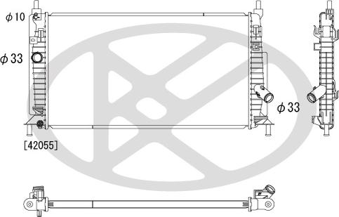 KOYORAD PL062529 - Радіатор, охолодження двигуна autocars.com.ua