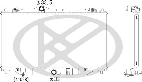 KOYORAD PL063631 - Радіатор, охолодження двигуна autocars.com.ua