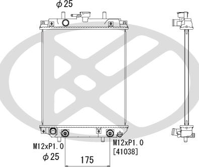 KOYORAD PL070858 - Радіатор, охолодження двигуна autocars.com.ua