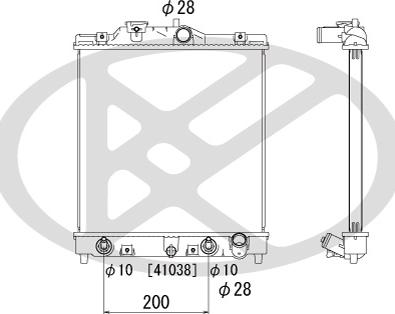 KOYORAD PL080294T - Радіатор, охолодження двигуна autocars.com.ua