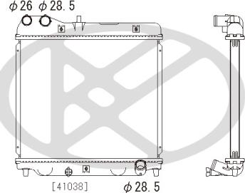 KOYORAD PL081613 - Радіатор, охолодження двигуна autocars.com.ua