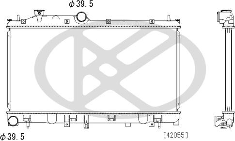 KOYORAD PL092935 - Радіатор, охолодження двигуна autocars.com.ua