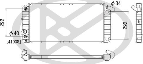 KOYORAD PL311186 - Радіатор, охолодження двигуна autocars.com.ua