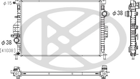 KOYORAD PL322307 - Радіатор, охолодження двигуна autocars.com.ua