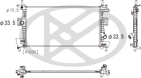 KOYORAD PL322656R - Радіатор, охолодження двигуна autocars.com.ua