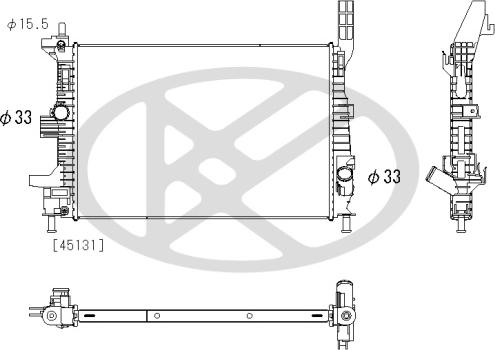 KOYORAD PL323290 - Радіатор, охолодження двигуна autocars.com.ua