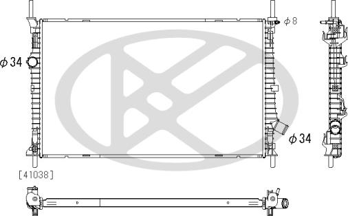 KOYORAD PL323770 - Радіатор, охолодження двигуна autocars.com.ua